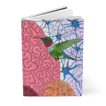 Load image into Gallery viewer, &quot;Humming Brain&quot; Hardcover A5 Journal Matte
